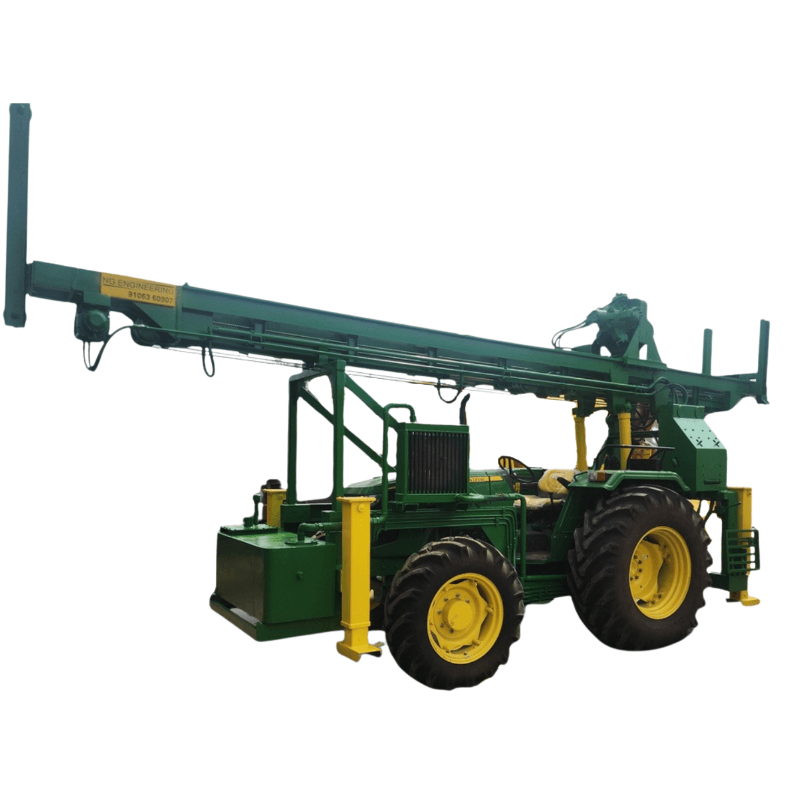 NGDP60 Tractor Mounted Drilling Rig drilling rig by NGE Drillsol